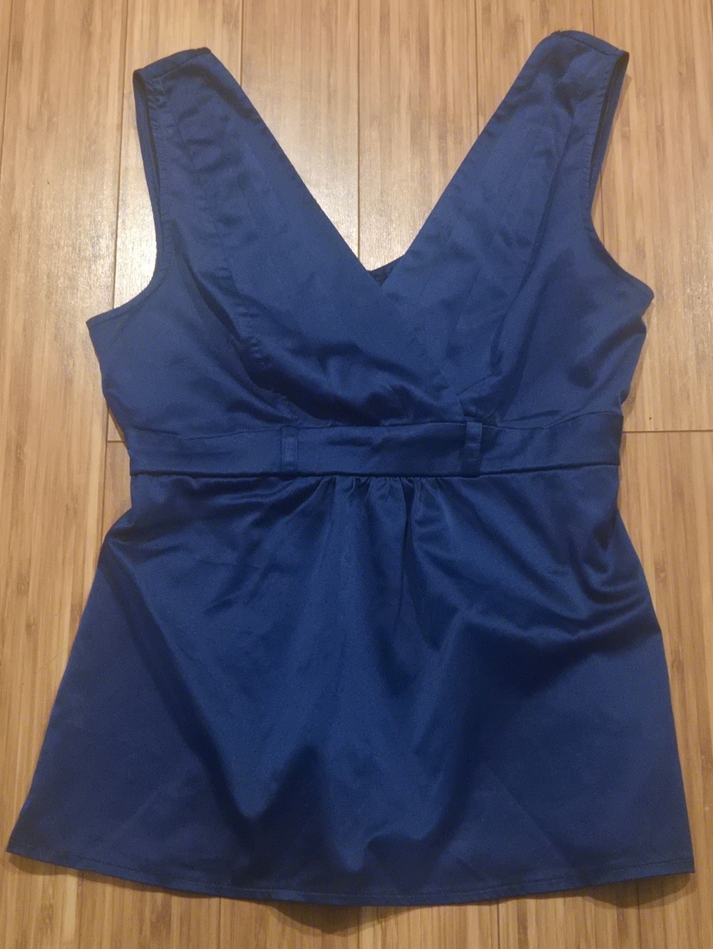 Maurices Deep Blue Polyester Blouse